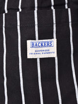 【2色展開】Backersストライプ イージーパンツ