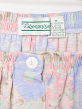 花柄フレアスカート