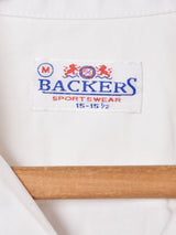 【2色展開】Backers半袖チェーンステッチシャツ