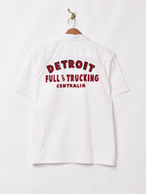 【2色展開】Backers半袖チェーンステッチシャツ