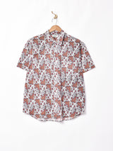 【3色展開】TEMPTATIONペイズリー柄 半袖シャツ