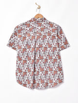 【3色展開】TEMPTATIONペイズリー柄 半袖シャツ