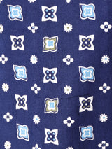 【2色展開】小紋柄 半袖シャツ