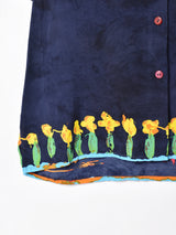 ペイントプリント 半袖シャツ