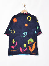 ペイントプリント 半袖シャツ