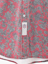 Levi's 花柄 カラーデニム長袖シャツ