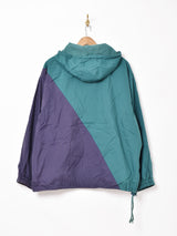 GAP バイカラーアノラックパーカー