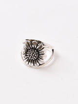 フラワーモチーフ シルバーリング マーガレット