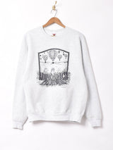 アメリカ製 プリントスウェットシャツ