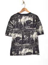 イタリア製 ジャングル柄 プリントTシャツ