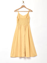 【3色展開】Meridian タック キャミソールワンピース