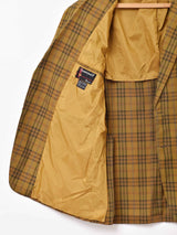 TOWNCRAFT チェック柄ブレザー