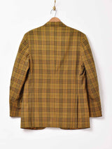 TOWNCRAFT チェック柄ブレザー