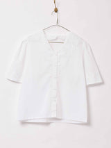 ペイズリー刺繍 ユーロブラウス