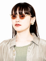 【6色展開】ボストンサングラス