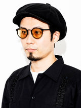 【7色展開】サングラス ブラック×イエロー