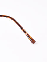 【3色展開】カラーレンズサングラス アンティークゴールド×ブラウン