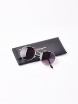 【2色展開】サングラス シルバー×ブラウン