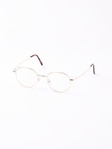 【2色展開】サングラス ゴールド×クリア