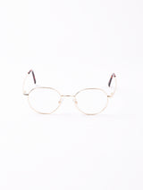 【2色展開】サングラス ゴールド×クリア