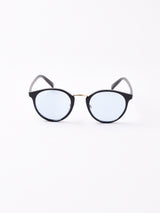 【7色展開】サングラス ブラック×ブルー