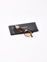 【7色展開】サングラス ブラック×イエロー