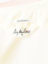 ラウンドカラーブラウス