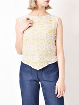 総スパンコールビーズトップス