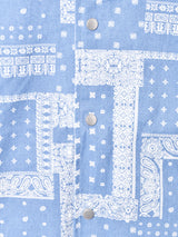 Backersペイズリー柄 コーチジャケット