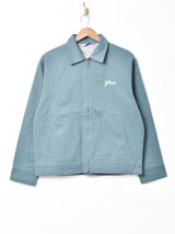 【2色展開】Backersカクテルモチーフ刺繍 ワークジャケット