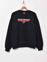 Harley Davidson刺繍スウェット