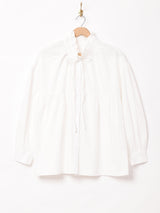 【2色展開】Elcaminoギャザーネック ブラウス