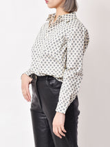 【2色展開】Elcaminoモノグラムパターン コットン 長袖シャツ