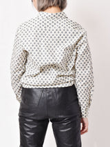 【2色展開】Elcaminoモノグラムパターン コットン 長袖シャツ