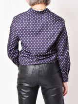 【2色展開】Elcaminoモノグラムパターン コットン 長袖シャツ