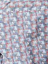 【2色展開】Elcaminoスクエアパターン コットン 長袖シャツ