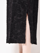 【3色展開】Meridian ジャガード織り ノースリーブワンピース