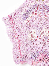 グラデーションカラークロシェトップス