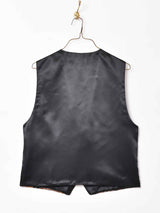 ゴブラン調 タペストリーベスト ブラウン系