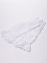 【6色展開】  フリル レースグローブ