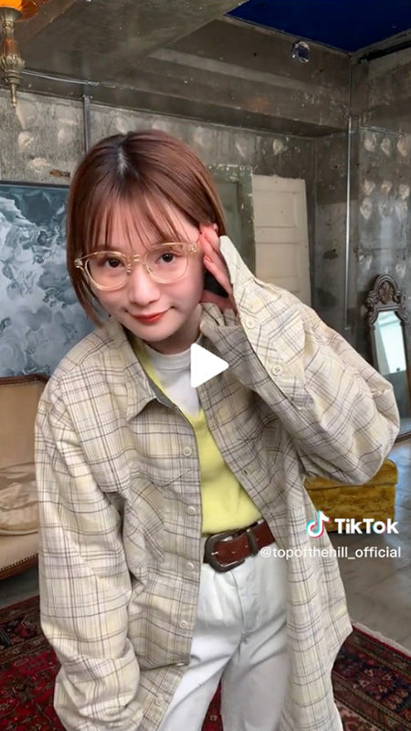 ネルシャツ着回し！！春に大活躍なコーデです🫶🏻