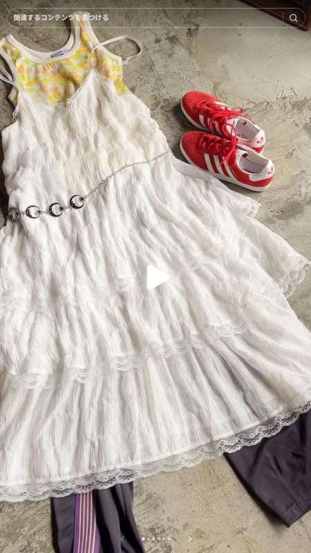 古着夏コーデ🍉