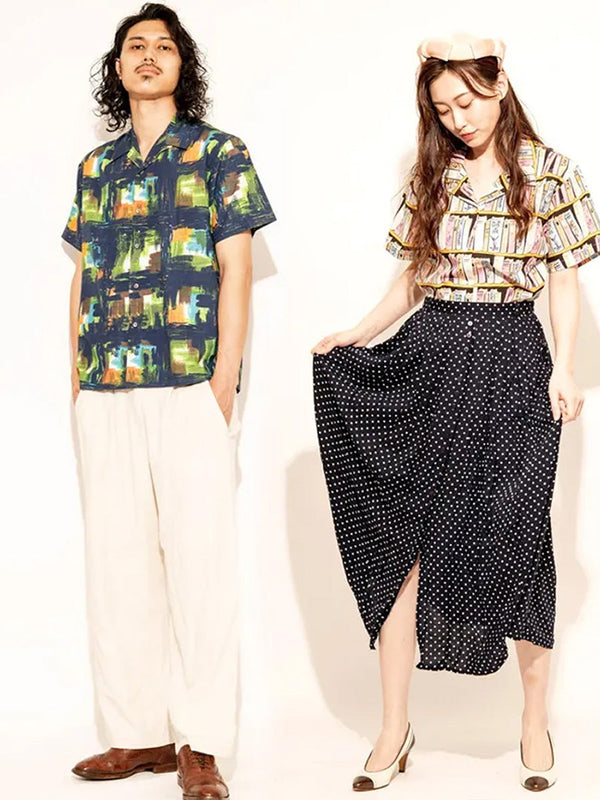 ベターより、ユニーク。 柄シャツで『らしさ』を纏う。