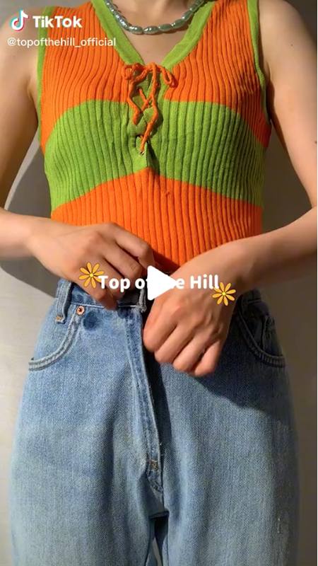 Top of the Hill 夏コーデ🧡
