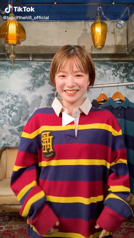 長袖ポロシャツ3つご紹介！どれも可愛い、、、😍