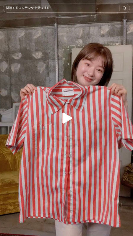 半袖シャツ着回し！どの着こなしが好きですか？？