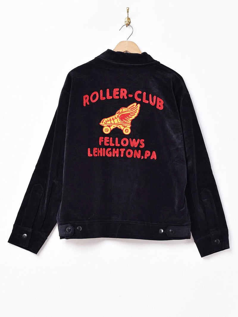 【3色展開】Backers 刺繍入り コーデュロイジャケット「ROLLER-CLUB」