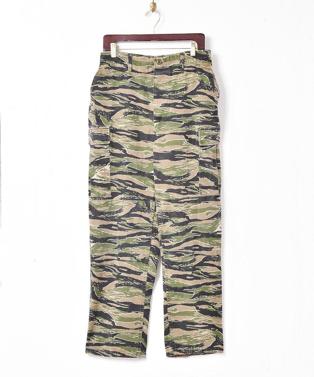 アメリカ軍 タイガーストライプカモパンツ W38 – 古着屋Top of the
