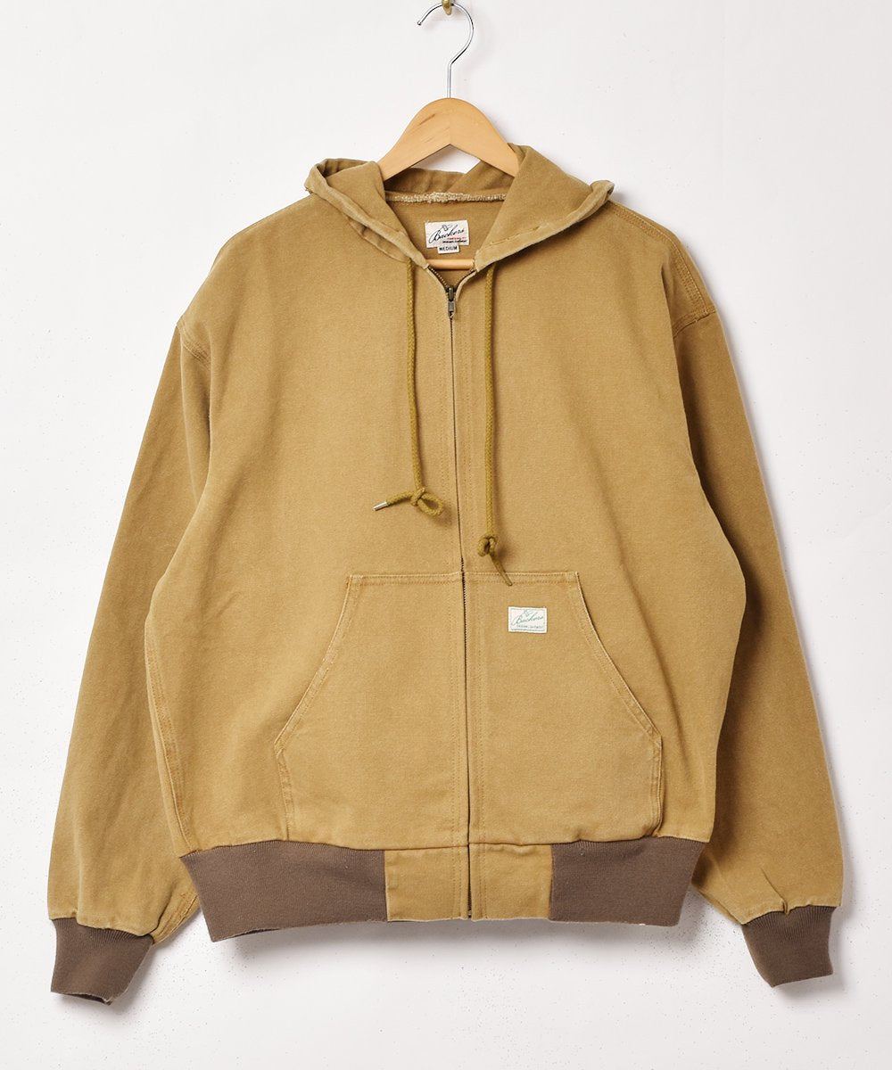 3色展開】Backers ヘビーコットン ジップアップ パーカー – 古着