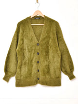 【7色展開】Meridian シャギーニット カーディガン